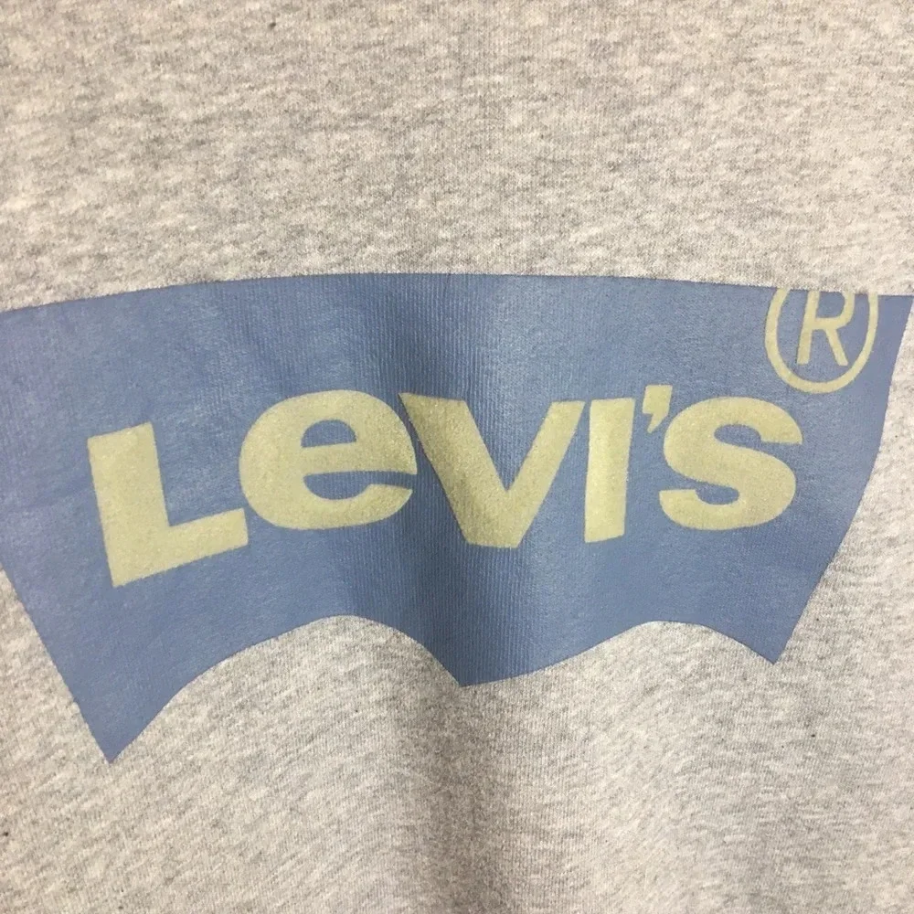 Mens NWT Levis Crewneck Sweater Ringer Winter Casual Fall Warm Neutral